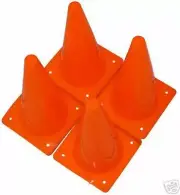 4 NEW HORSE TRAINING AID 12" 12 INCH CONES EQUESTRIAN