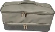 Travel Carrying Case for Organizer Dustproof Hair Accessories Storage Bag Portable for Business Trip Home Women