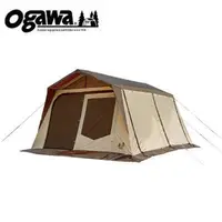 在飛比找momo購物網優惠-【OGAWA】Lodge Shelter II 沙棕 多功能