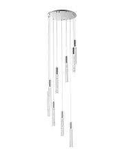 Finesse Decor Sparkling Night Cylinder Chandelier