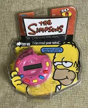 The Simpsons I CAN READ YOUR MIND 20 Questions Radica Homer Bart Lisa 2008 NEW