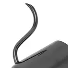 (Black)240ml 304 Stainless Steel Slender Pot Mini Manual Coffee Kettle For Ho