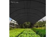 Instahut 90% Shade Cloth 3.66x30m Shadecloth Sail Heavy Duty Black