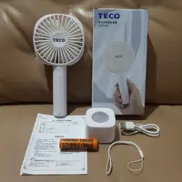 在飛比找蝦皮購物優惠-TECO東元 XYFHY188 USB充電式隨身風扇電風扇(