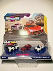 Micro Machines Series 3 #11 "Micro Police Chase" BEZEL "Treasure" CHASE - RARE