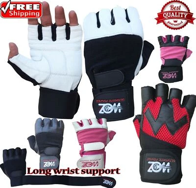 Men Weightlifting Gloves Women Weight Workout Gym Training Fitness