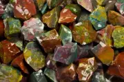 1/4 lb Fancy Jasper Rough Stones-Natural Crystal Mineral Rock Specimens Tumbling