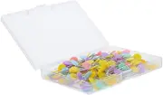 TEHAUX 200pcs Plum Shaped Pin Sewing Product Flower Head Sewing Pins Quilting Accessories Plastic