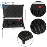 8 Pcs 3/4" Shank Indexable Boring Bars 90 Degree Round Shank Boring Bars New