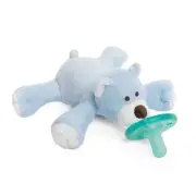 NEW - Wubbanub - Blue Bear Infant Baby Soothie Pacifier Binky