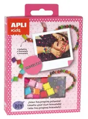 Apli Kids DIY Bracelet Kit - Bright, Make 4 Bracelets