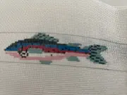 Colorful JHL Fish Belt #JB-303 18Ct Needlepoint Canvas