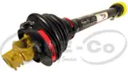 Wide Angle PTO Shaft 1 3/8" x 6 Splines 65hp-100hp 48kw-77kw Quick Release 1 mtr