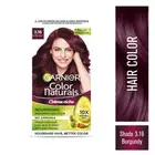 Garnier Color Naturals Rich Cr�me Hair Color Shade 3.16 Burgundy 70ml + 60g