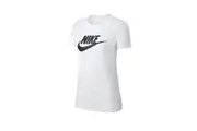 2 x Womens Nike Essential Sportswear T-Shirt White/Black Everyday Tee