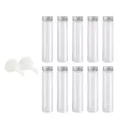 Clear Plastic Tube Salt Container Snack Container Bottle Filling Funnel