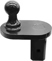 HRepair 2-5/16 Inch Gooseneck Hitch Ball Extender fits for B&W Turnoverball Gooseneck Hitch Extender Trailer Hitches,4" Offset Ball,20000 lbs GTW/ 5000 lbs VTW, GNXA4085