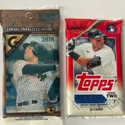 2018 Topps Gallery Baseball & 2023 Series 2 Aaron Judge Unopened