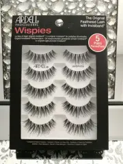 Ardell Wispies 113 Feathered Eyelashes, Medium Volume, XL Length, 5 Pairs