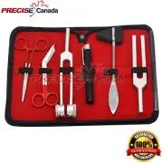 6 Pcs Reflex Taylor Hammer Penlight Tuning Fork C 256 C 512 Bandage Scissor