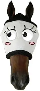 Funny Horse Pony Flymask Fly Veil Blushing Bride Uv Insect Protection XLarge