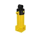 Lego Pneumatic SQUARE Base Cylinder (technic,excavator,loader,crane,back,hoe)