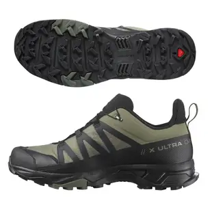 【法國SALOMON】男 X ULTRA 4 GORE-TEX低筒輕量防水登山鞋 L41386500 L41289200