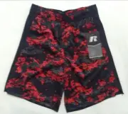 Russell Boys Athletic Active Shorts Dri Power 360 wicks NWT size 4-5,6-7,8,10-12