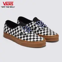 在飛比找momo購物網優惠-【VANS 官方旗艦】Authentic 男女款黑白棋盤格滑