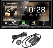 KENWOOD DMX958XR EXCELON Reference 6.8"" Full HD Capacitive Touchscreen Car Stereo Receiver | Plus SiriusXM SXV300V1 Satellite Radio Vehicle Tuner, DMX958-SXM