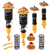 [MaXpeedingrods] Compatible for INFINITI G35 SEDAN 2003-2006 Shock Absorber Adj. Height Coilovers Struts Lowering Kit