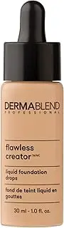 Dermablend Flawless Creator Lightweight Foundation - Oil Free Formula - Never Cakey - Covers Skin Blemishes - Weightless Coverage - Suitable For Normal, Combination And Oily Skin - 20W - 30 ML