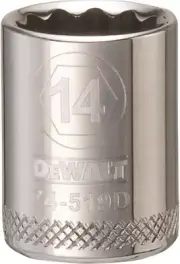 DEWALT DWMT74519OSP 12 Point 3/8" Drive Socket 14MM