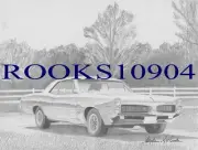 1967 Pontiac Tempest MUSCLE CAR ART PRINT