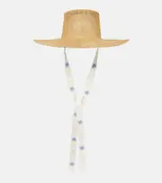 [Agua by Agua Bendita] Agua by Agua Bendita Raffia sun hat UK 6 5/8 beige