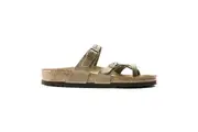 Birkenstock Mayari Oiled Leather Sandals - Regular - Tobacco Brown