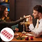 DIY Love Heart Ice Cubes Break-resistant Molds Easy Release for Bar