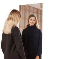 在飛比找樂天市場購物網優惠-DIY鏡面貼 自由裁切大小 DIY立體鏡面牆貼 全身鏡 壁貼