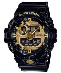 在飛比找Yahoo!奇摩拍賣優惠-G-SHOCK GA-710GB-1A 絕對強悍 金屬光澤感