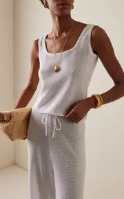 [Onia] Linen-Blend Top