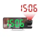 180° Rotation Projection Alarm Clock Digital LED Clocks for Bedroom