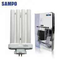 在飛比找momo購物網優惠-【SAMPO 聲寶】福利品 FML 27W省電燈管-2入裝(