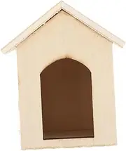 JOINPAYA Miniature House Model Wood Micro Scene Plaything Lightweight Natural Material