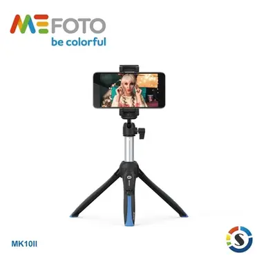 【全新 】美孚 Mefoto MK10 自拍棒 (附藍芽遙控器+手機夾+GOPRO轉頭) MK-10 勝興公司貨