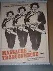 THE TEXAS CHAINSAW MASSACRE Movie Canvas Print 16 x 20 French B 1973 Leatherface