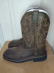 Wolverine Rancher Wellington Work Boots Steel Toe W10702 Men's Size 8 M