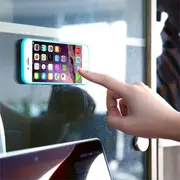 Ultralight Anti Gravity Magical Suction Cover Case For iPhone 6 6S 4.7 Inch 29 BLUE