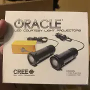Oracle 3418-504 Set of 2 Universal GoBo Door LED Projector Porsche