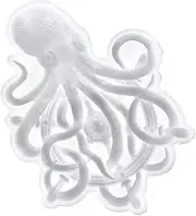DOITOOL Octopus Shaped Silicone Mold for DIY Crafts Durable Epoxy Casting Mold for Home Decoration Unique Octopus Design for Easy Demolding Creative Projects