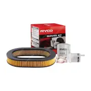 Ryco Oil Air Fuel Filter Service Kit for Mitsubishi Cordia AA 4G37B AB AC